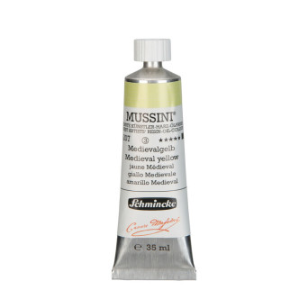 Farba olejna Mussini - Schmincke - 207, Medieval Yellow, 35 ml