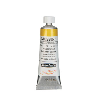 Farba olejna Mussini - Schmincke - 209, Brilliant Yellow, 35 ml