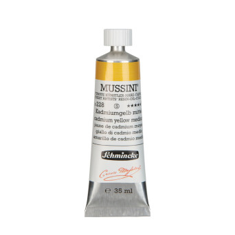 Farba olejna Mussini - Schmincke - 228, Cadmium Yellow Medium, 35 ml