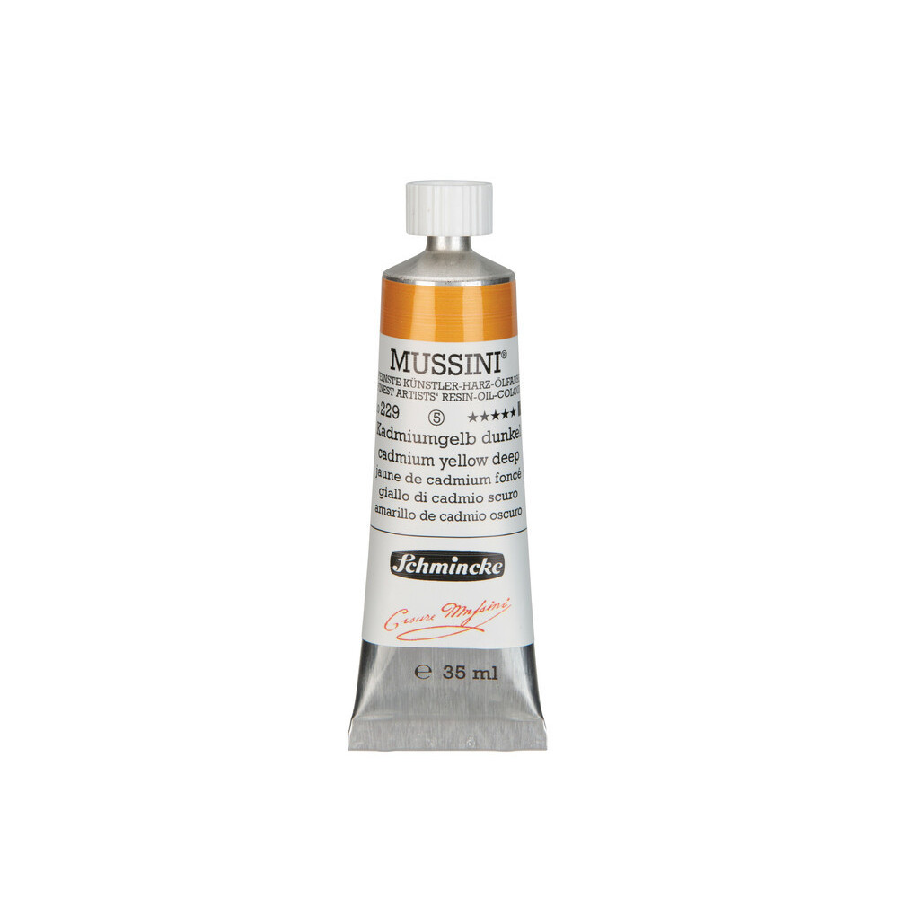 Farba olejna Mussini - Schmincke - 229, Cadmium Yellow Deep, 35 ml