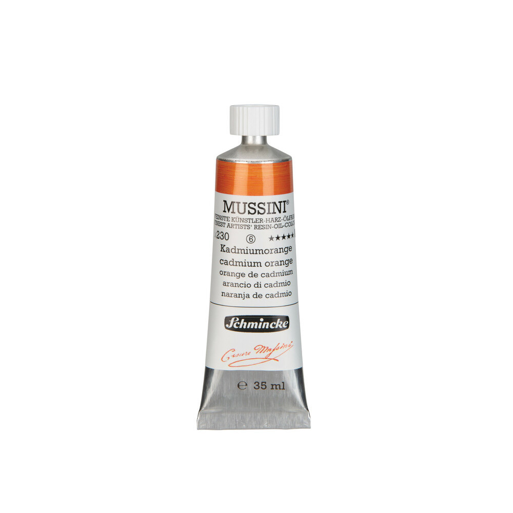Farba olejna Mussini - Schmincke - 230, Cadmium Orange, 35 ml