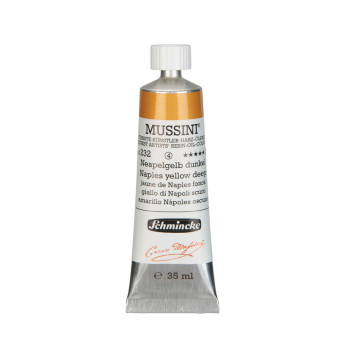 Farba olejna Mussini - Schmincke - 232, Naples Yellow Deep, 35 ml
