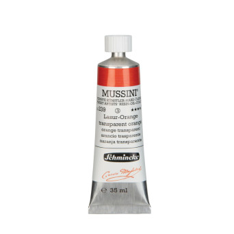 Mussini resin-oil paints - Schmincke - 239, Transparent Orange, 35 ml