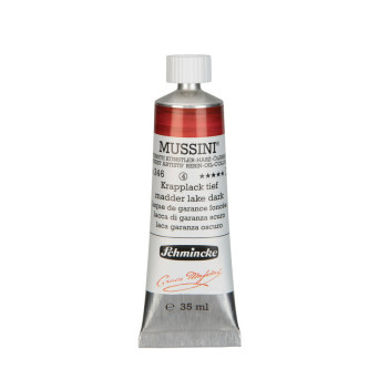 Mussini resin-oil paints - Schmincke - 346, Madder Lake Dark, 35 ml