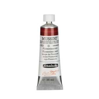 Farba olejna Mussini - Schmincke - 353, Florentine Red, 35 ml