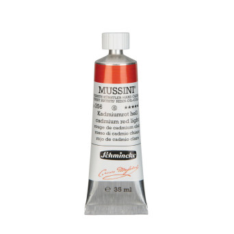 Mussini resin-oil paints - Schmincke - 356, Cadmium Red Light, 35 ml