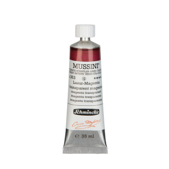 Mussini resin-oil paints - Schmincke - 363, Transparent Magenta, 35 ml