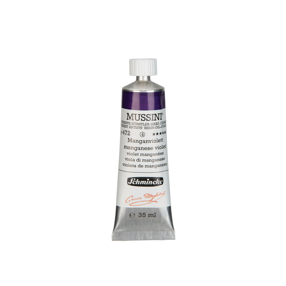 Mussini resin-oil paints - Schmincke - 472, Manganese Violet, 35 ml