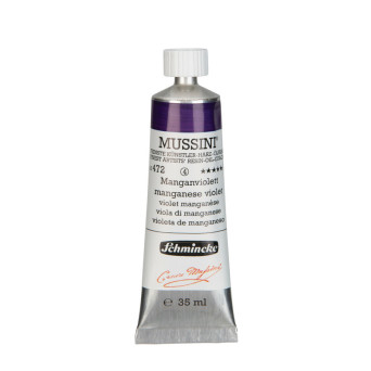 Farba olejna Mussini - Schmincke - 472, Manganese Violet, 35 ml