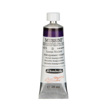 Farba olejna Mussini - Schmincke - 473, Transparent Violet, 35 ml