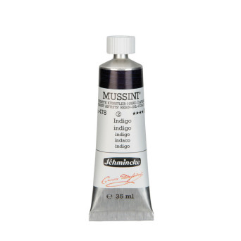 Mussini resin-oil paints - Schmincke - 478, Indigo, 35 ml