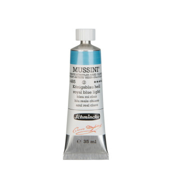Farba olejna Mussini - Schmincke - 485, Royal Blue Light, 35 ml