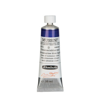 Farba olejna Mussini - Schmincke - 491, Ultramarine Blue Light, 35 ml