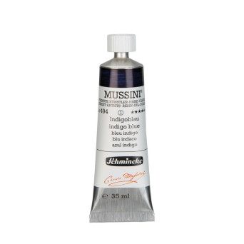 Mussini resin-oil paints - Schmincke - 494, Indigo Blue, 35 ml