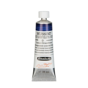Farba olejna Mussini - Schmincke - 496, Transparent Oriental Blue, 35 ml