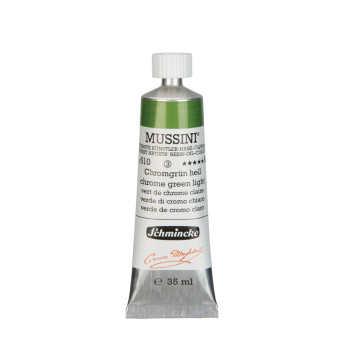 Farba olejna Mussini - Schmincke - 510, Chrome Green Light, 35 ml