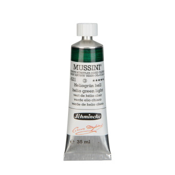 Farba olejna Mussini - Schmincke - 521, Helio Green Light, 35 ml