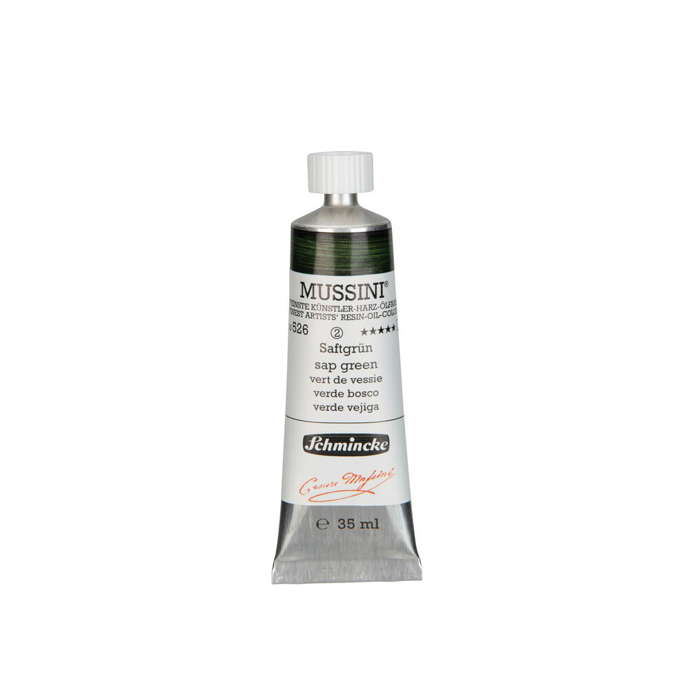 Farba olejna Mussini - Schmincke - 526, Sap Green, 35 ml