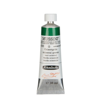 Mussini resin-oil paints - Schmincke - 535, Oriental Green, 35 ml