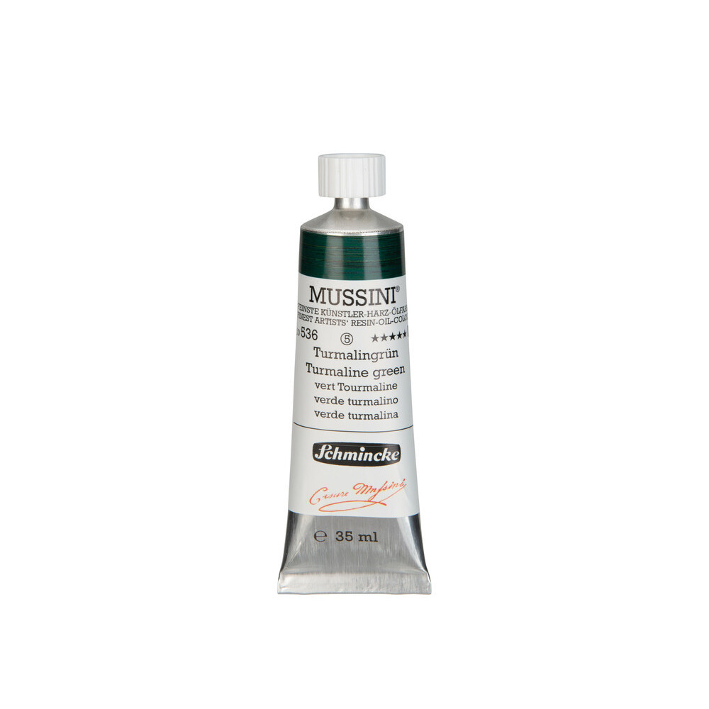 Farba olejna Mussini - Schmincke - 536, Turmaline Green, 35 ml