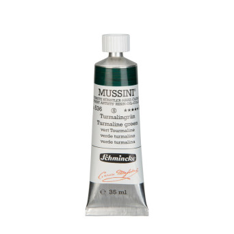 Farba olejna Mussini - Schmincke - 536, Turmaline Green, 35 ml