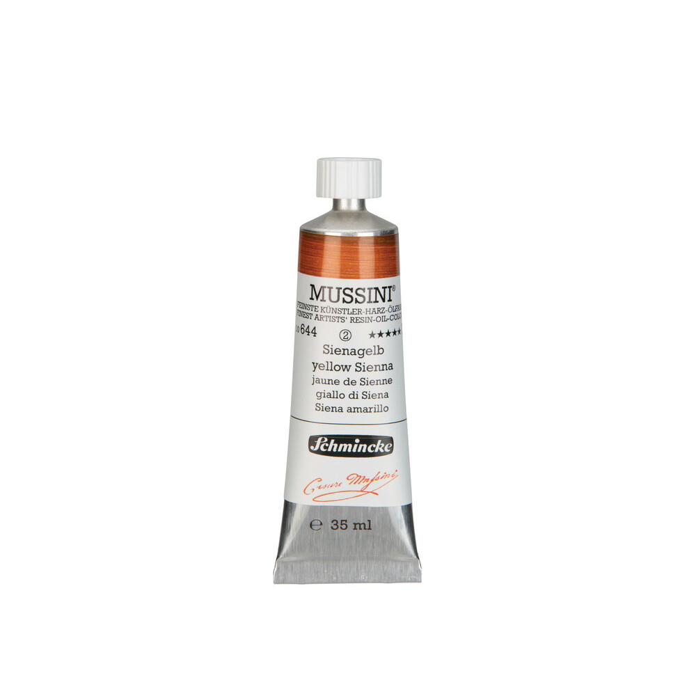 Farba olejna Mussini - Schmincke - 644, Yellow Sienna, 35 ml