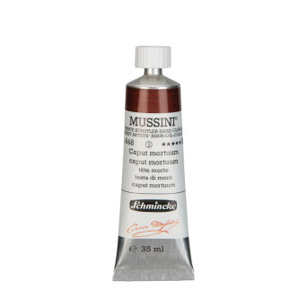 Mussini resin-oil paints - Schmincke - 648, Caput Mortuum, 35 ml