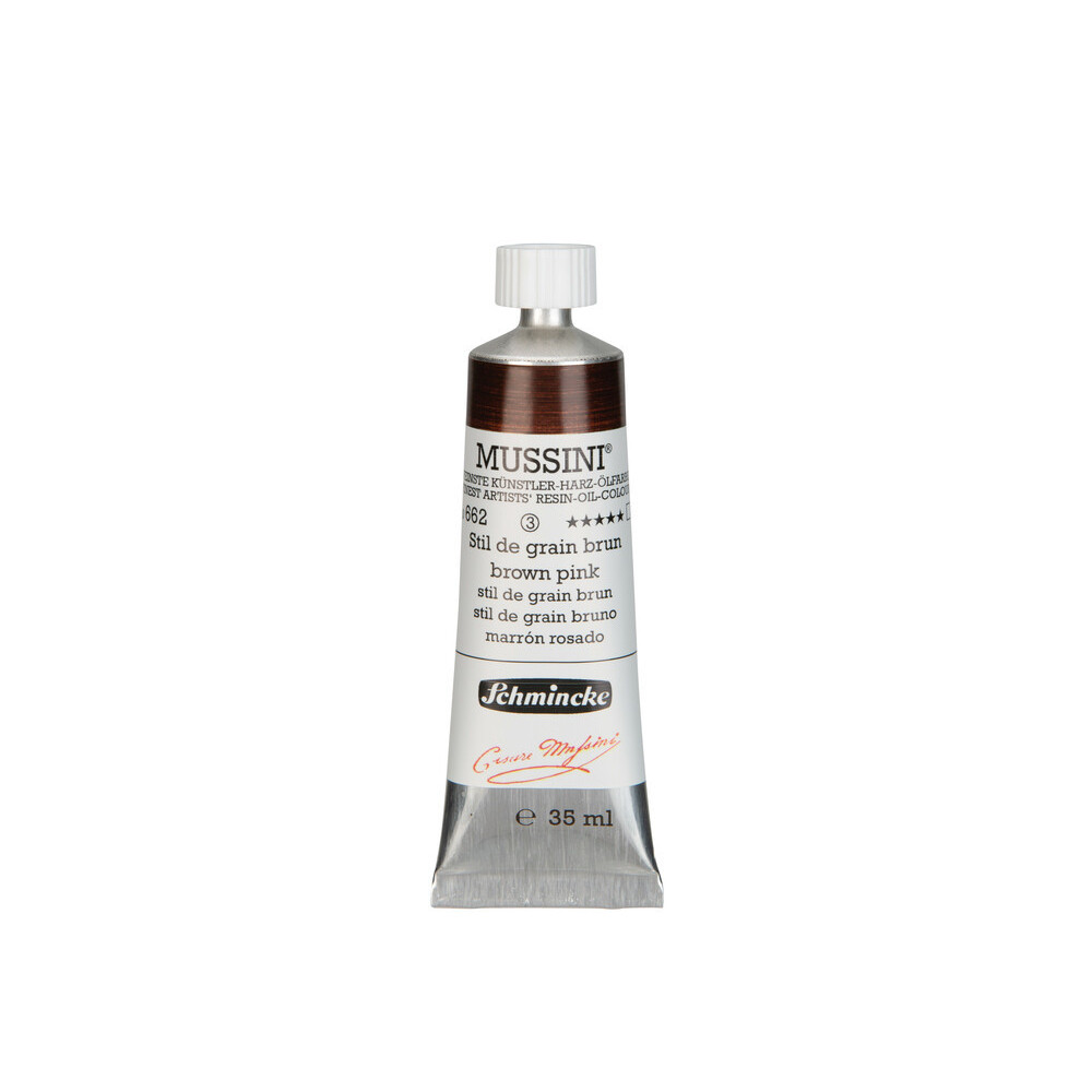 Farba olejna Mussini - Schmincke - 662, Brown Pink, 35 ml