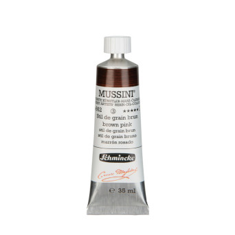 Mussini resin-oil paints - Schmincke - 662, Brown Pink, 35 ml