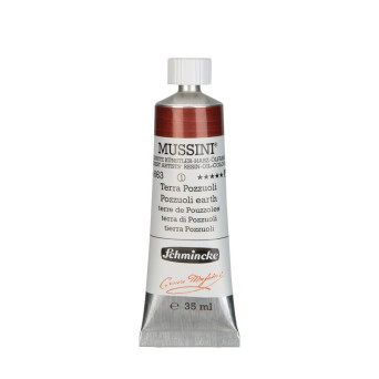 Mussini resin-oil paints - Schmincke - 663, Pozzuoli Earth, 35 ml