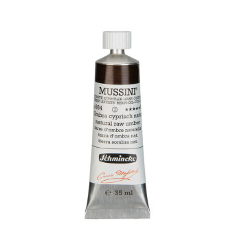 Mussini resin-oil paints - Schmincke - 664, Natural Raw Umber, 35 ml