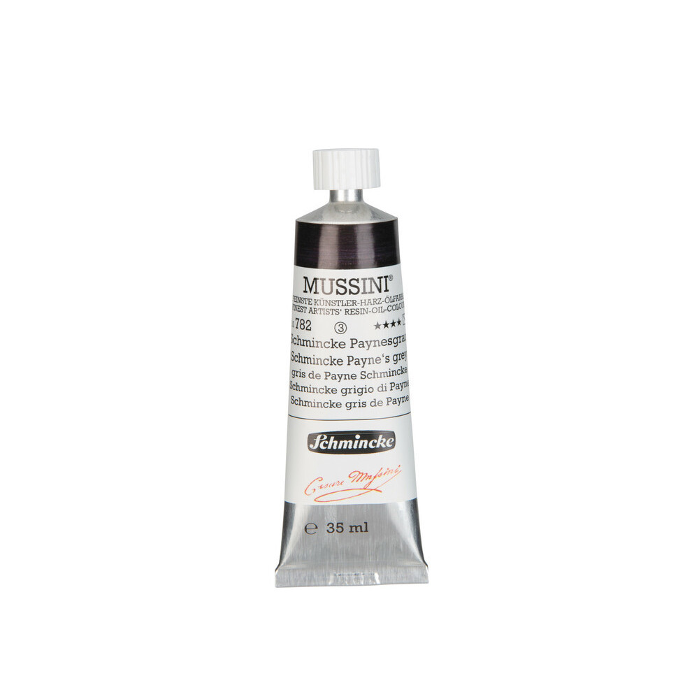 Farba olejna Mussini - Schmincke - 782, Schmincke Payne's Grey, 35 ml