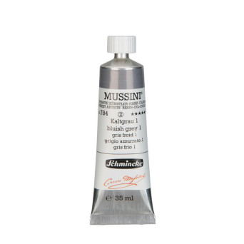 Mussini resin-oil paints - Schmincke - 784, Bluish Grey 1, 35 ml