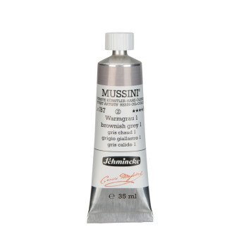 Farba olejna Mussini - Schmincke - 787, Brownish Grey 1, 35 ml
