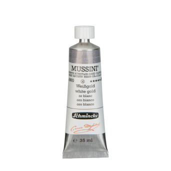 Farba olejna Mussini - Schmincke - 860, White Gold, 35 ml