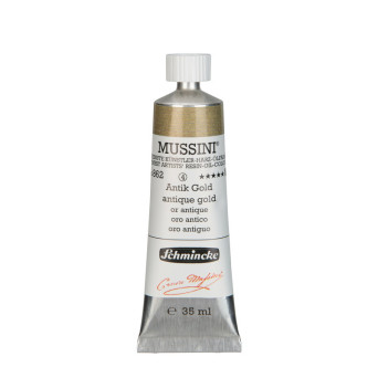 Farba olejna Mussini - Schmincke - 862, Antique Gold, 35 ml