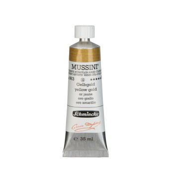 Farba olejna Mussini - Schmincke - 863, Yellow Gold, 35 ml