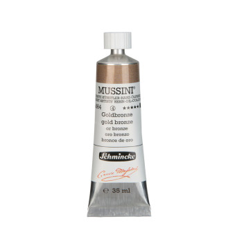 Farba olejna Mussini - Schmincke - 864, Gold Bronze, 35 ml