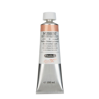 Farba olejna Mussini - Schmincke - 206, Burnt Ochre Light, 150 ml