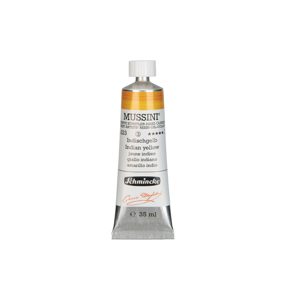 Farba olejna Mussini - Schmincke - 223, Indian Yellow, 150 ml