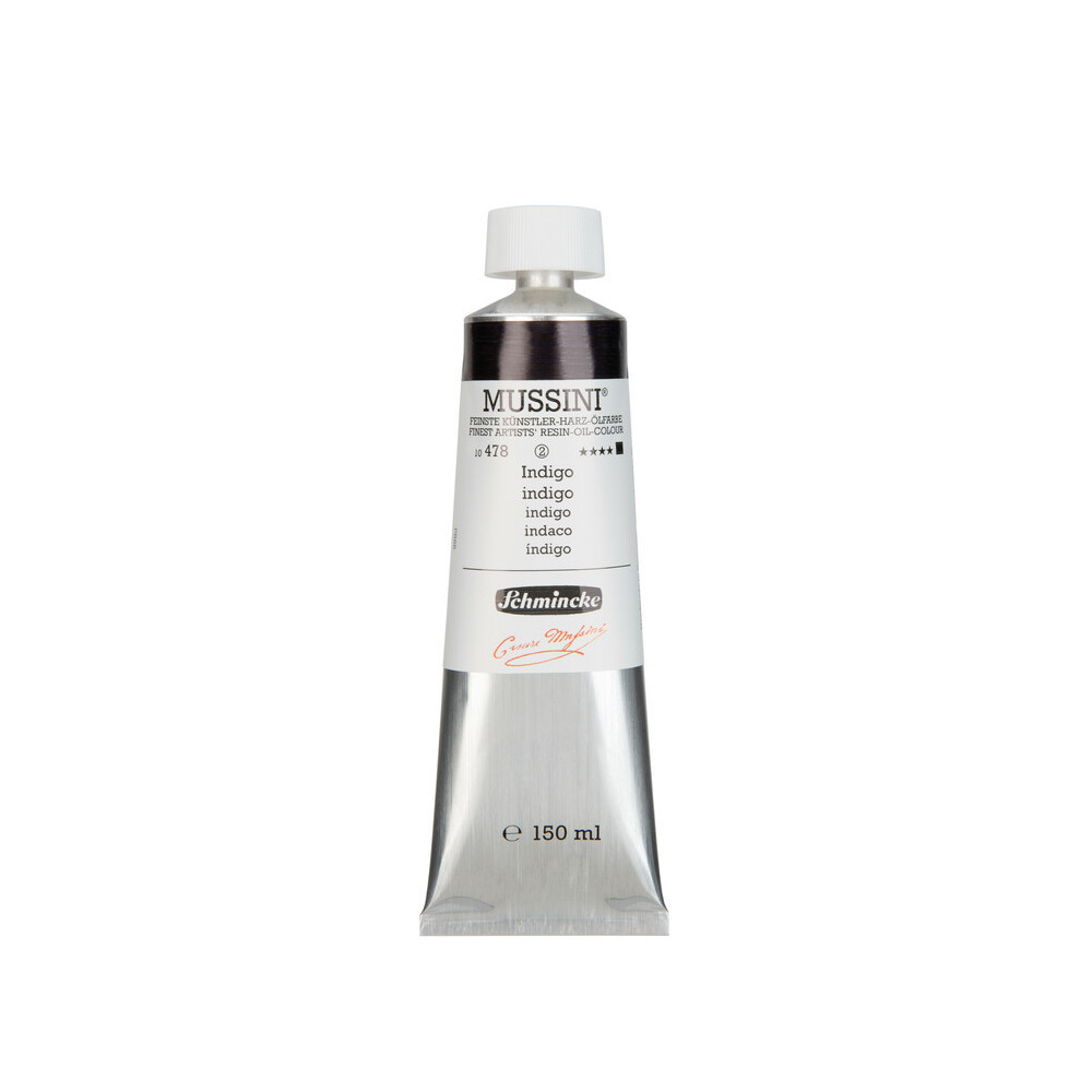 Farba olejna Mussini - Schmincke - 478, Indigo, 150 ml