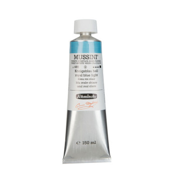 Farba olejna Mussini - Schmincke - 485, Royal Blue Light, 150 ml