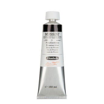 Mussini resin-oil paints - Schmincke - 490, Prussian Blue, 150 ml