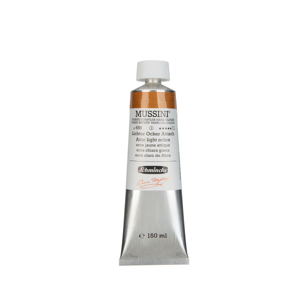 Farba olejna Mussini - Schmincke - 656, Attic Light Ochre, 150 ml