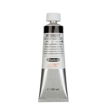 Farba olejna Mussini - Schmincke - 666, Natural Burnt Umber, 150 ml