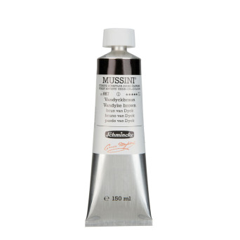 Mussini resin-oil paints - Schmincke - 667, Vandyke Brown, 150 ml