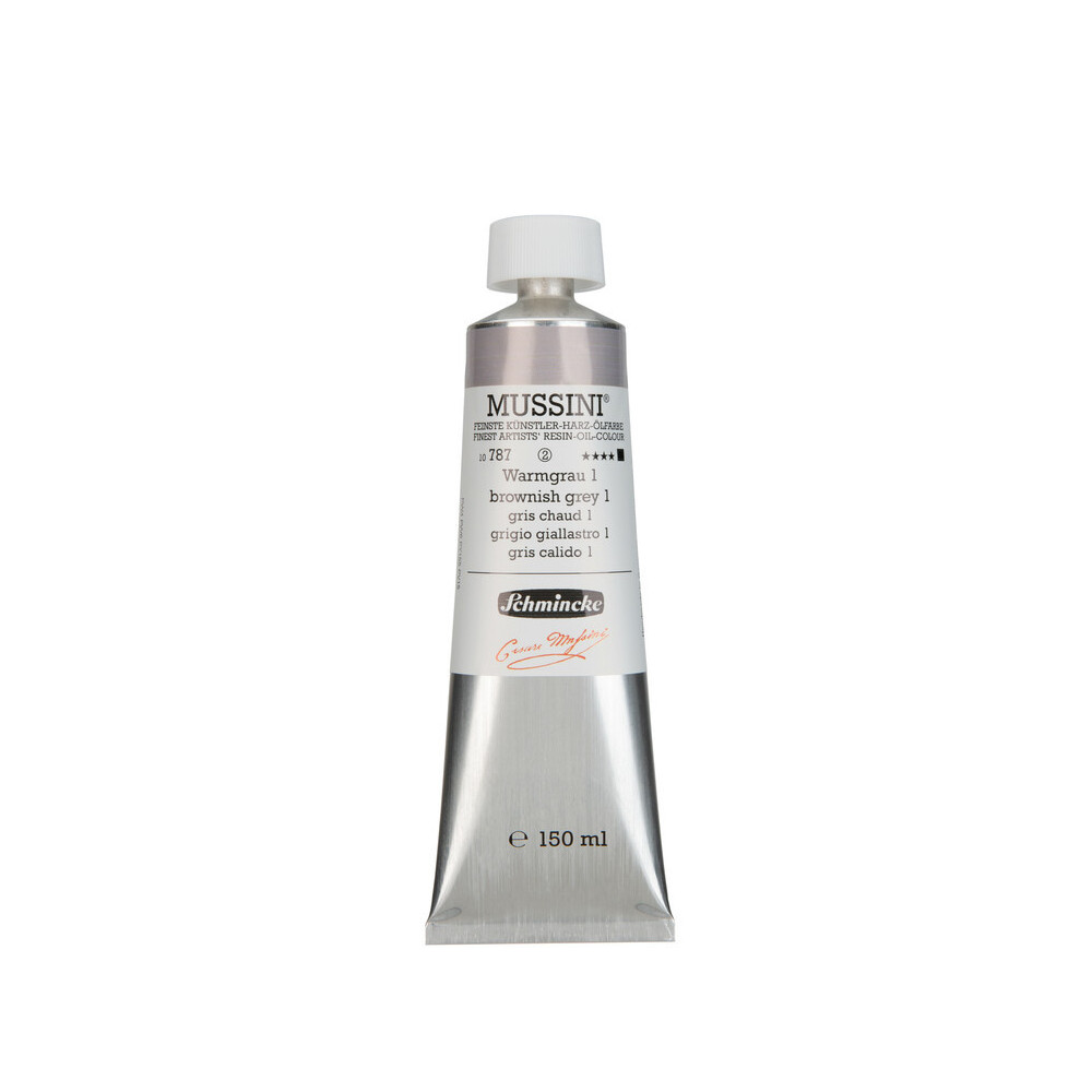 Farba olejna Mussini - Schmincke - 787, Brownish Grey 1, 150 ml