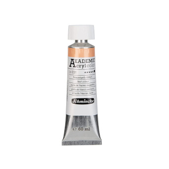 Akademie acrylic paints - Schmincke - 331, Naples Yellow Reddish, 60 ml