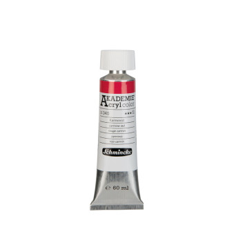 Farba akrylowa Akademie - Schmincke - 340, Carmine Red, 60 ml