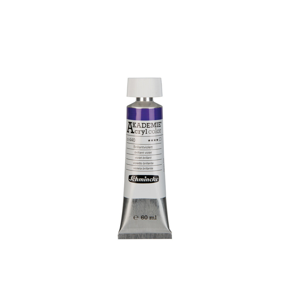 Farba akrylowa Akademie - Schmincke - 440, Brilliant Violet, 60 ml
